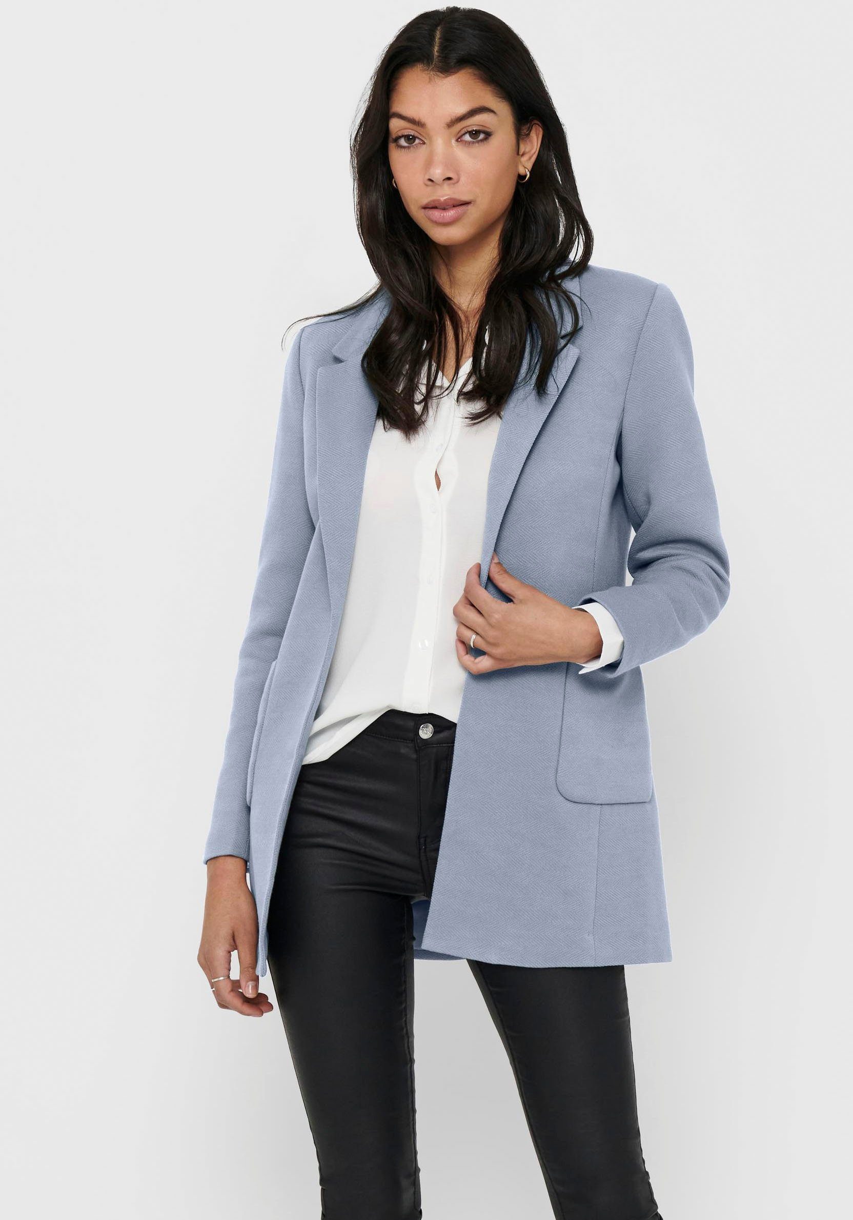 ONLY Damen Blazer - Schicker Coatigan Von Der Dänischen Marke Für Einen Lässigen Look